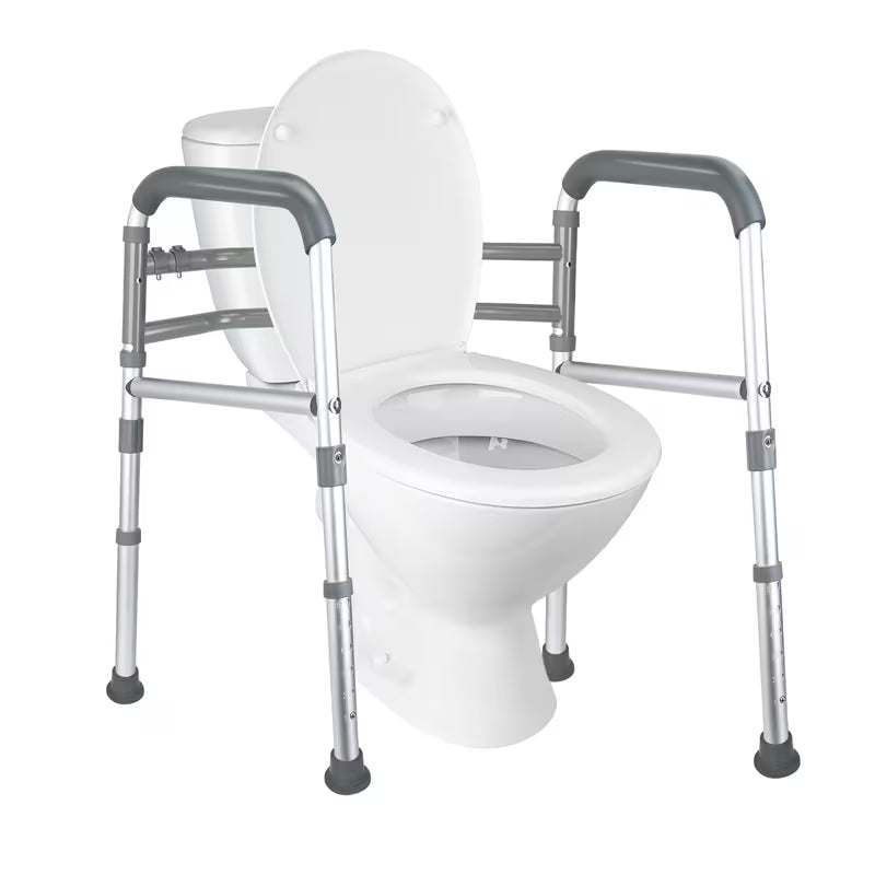 Toilet Safety Grab Bar, Adjustable, Detachable And Foldable Toilet Safety Holder, Non-slip, Suitable for The Elderly And Disabled