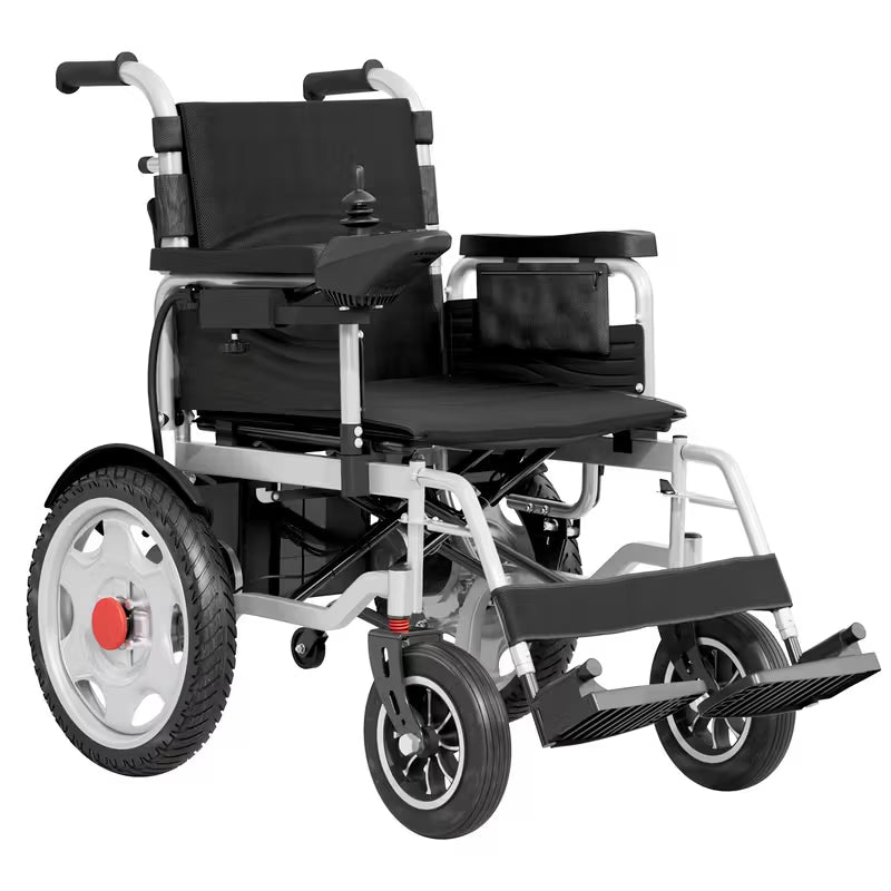 Ultra-Lightweight Electric Wheelchair, 360° Flexible Joystick Control, One-Second Foldable Design