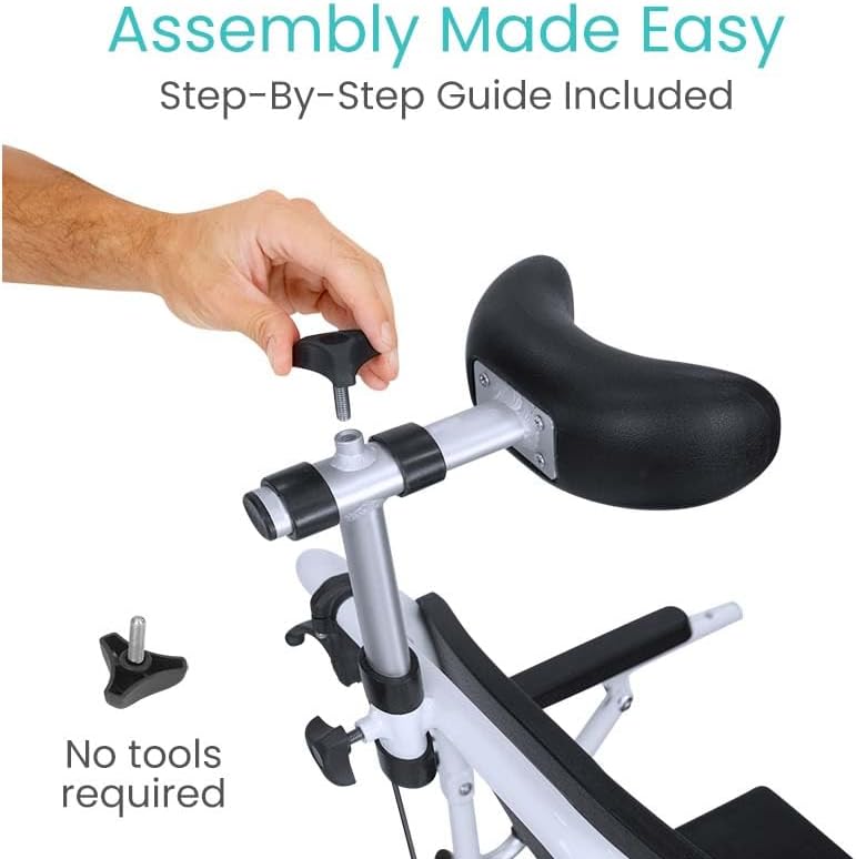 Reclining Shower Chair with Wheels - Commode Wheelchair for Seniors, Disabled, Bariatric & Handicap - Padded Transfer Rolling Chairs with Arms - Portable & Waterproof - Extra Wide Seat