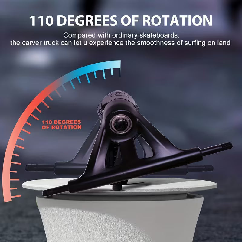 Windseeker 350W Electric Skateboard with EBS Brakes, Dual-Power & AC