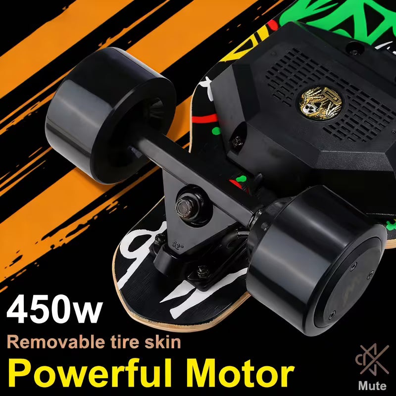 Windseeker Commuter Electric Longboard, 450W Motor, 30kmh Speed, 30km Range