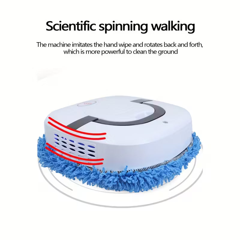 Automatic Spray Sweeping Robot Intelligent Mopping Machine Full Automatic Mopping Cleaner Dry Wet Dual Purpose Mopping Machine,