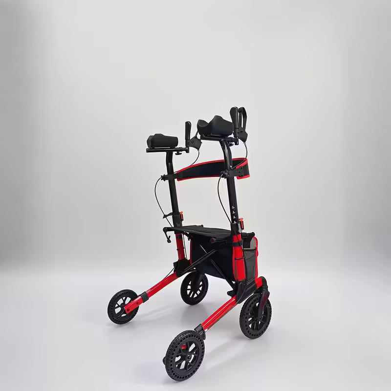wheel roller shopping cart which is lightweight and can befolded andunfolded in one step for use It has an enlargedshopping basket a seatand adjustable height It isa shoppingcart suitable for the elderly and people of different heights